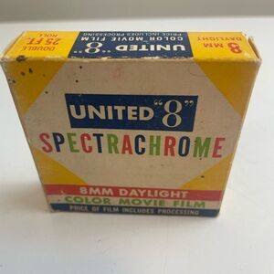 United 8 Spectrachrome Color Movie Film